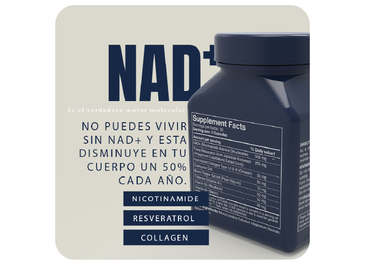 NAD+ Complete 60 Cápsulas